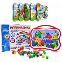 Set de joc cu mozaica Razvivaika 77 elem. - thumbs image 2