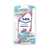 LEA  Aparat de ras Women Premium 3 lame, 4 buc