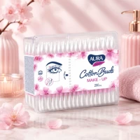 Ватные палочки для макияжа Aura Make-Up 200 шт - thumbs image 2