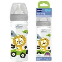 Chicco Biberon din plastic tetina din silicon 250 ml Unisex