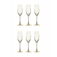 Набор бокалов для шампанского GOLDEN CHAMELEON 160 мл 6 штук - thumbs image 3
