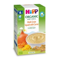 HiPP Terci de cereale organice fără lapte 5 boabe cu dovleac 200g