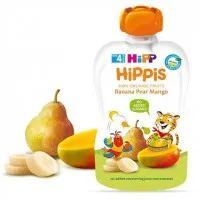 HiPP Фруктовое пюре Банан-Груша-Манго с 4 месяцев 100 г - thumbs image 2