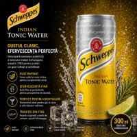 Schweppes Bautura carbogazoasa 300ml Indian Tonic - thumbs image 2