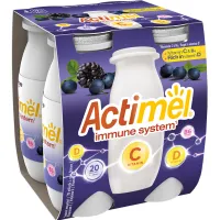 Actimel Iaurt de baut cu afine si mure, 4 x 100 g - thumbs image 2