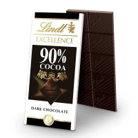 Lindt Excellence Темный шоколад с 90% какао 100 г - thumbs image 2