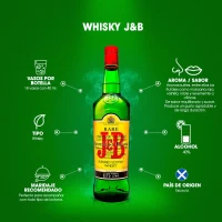 Whisky J&B Rare Blended 40%, 0.7L - thumbs image 3