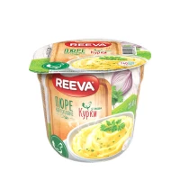 Reeva Pireu de cartofi 40g pahar gaina