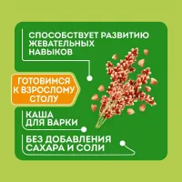 Heinz Я большой Каша гречневая без молока (12+ месяцев), 200 г - thumbs image 3