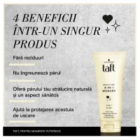 Taft Fluid Wonder 4in1 pentru coafuri cu stralucire naturala si un par cu aspect sanatos, 100 ml - thumbs image 2