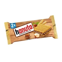 Vafe Ferrero Hanuta cu lapte și nucă 44g