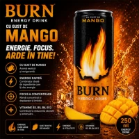 Burn Bautura energetica Mango 250ml - thumbs image 2