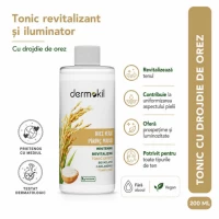 Dermokil tonic pentru fata 200 ml cu drojdie de orez - thumbs image 2
