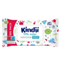 Kindii Pure Water 99% servetele umede pentru copii 100 buc