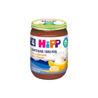 HiPP Piure gris cu lapte si banana Good Night (4+ luni), 190 g