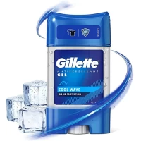 Гелевый дезодорант - антиперспирант Gillette Cool Wave 70 мл - thumbs image 2