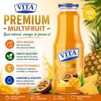 Vita Premium Suc Multifruct 1000 ml (Sticla) - thumbs image 2