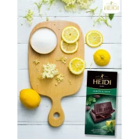 Heidi Dark Mint and Lemon Dark Chocolate 80g - thumbs image 2