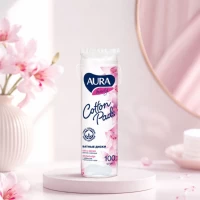 Ватные диски Aura 100 шт - thumbs image 2