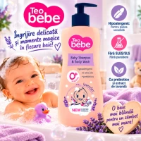 Teo Bebe sampon-gel de dus 400 ml Lavender - thumbs image 2