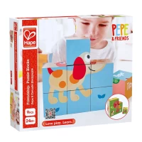 Hape Cuburi Prietenii, 9 buc