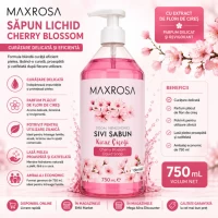 Maxrosa sapun lichid 750 ml Cherry Blossom - thumbs image 2
