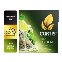 Чай зеленый Curtis Hugo Cocktail 20 пирамидок - thumbs image 3