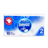 Mavi Beyaz Hartie igienica 10 role 2 straturi