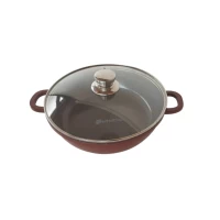 Schmitter Cratita ceramic cu capac aluminiu turnat 24cm, 2.8L - thumbs image 2