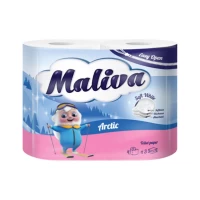 Maliva Hartie igienica 4 role 3 straturi Arctic