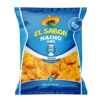 El Sabor Чипсы Начос кукурузные с солью 180 г