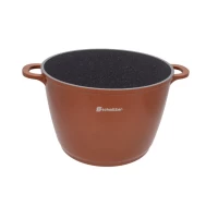 Schmitter Oala Inalta ceramic cu capac aluminiu turnat 24cm, 7L - thumbs image 2
