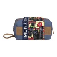 Set cadou 2026 NIVEA Men Deep Trio Bag