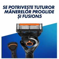 Gillette Rezerve aparat de ras Fusion ProGlide 4 buc - thumbs image 6