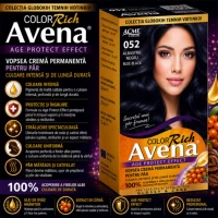 Краска для волос ACME Рябина Avena, 052 - Иссиня-черный, 100 мл - thumbs image 2
