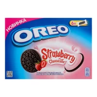 Oreo Печенье со вкусом клубники и чизкейка 228г