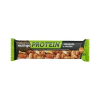 Nut&Go Batonas Protein Migdale si arahide 36 g