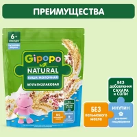 Gipopo Terci Multicereale cu lapte, de la 6 luni, 180 g - thumbs image 3
