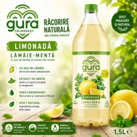 Gura Cainarului Limonada lamaie si menta gazata 1,5 l - thumbs image 2