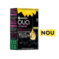 Garnier Olia Vopsea de par permanenta fara amoniac 1.0 Negru Profund