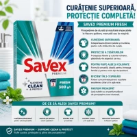 Savex Detergent manual 300gr Premium Fresh - thumbs image 2