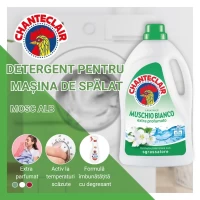 Chanteclair Гель для стирки универсальный Белый мускус 35 стирок 1575 мл - thumbs image 4