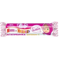 Аскорбинка Конфитрейд Маша и Медведь Клубника 30г - thumbs image 2