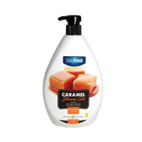 DeepFresh Gel-Creama de dus cu pompa Caramel 1000ml