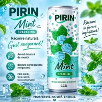 Газированная вода с ароматом мяты Pirin 0,33 л - thumbs image 2