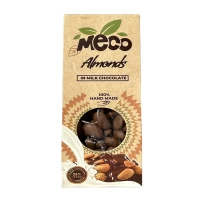 Meco Migdale in ciocolata naturala cu lapte 100 g