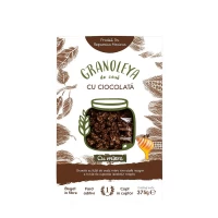 Granoleya Granola cu ciocolata si mix nuci 375 g