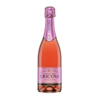 Вино игристое Cricova розовое полусухое 0,75 л