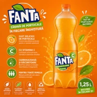 Fanta Bautura carbogazoasa Orange 1,25L - thumbs image 2