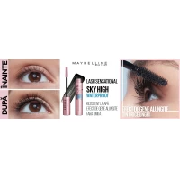 Mascara pentru volum si alungire Lash Sensational Sky High, Waterproof, 6 ml, Maybelline - thumbs image 3